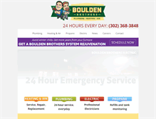 Tablet Screenshot of bouldenbrothers.com